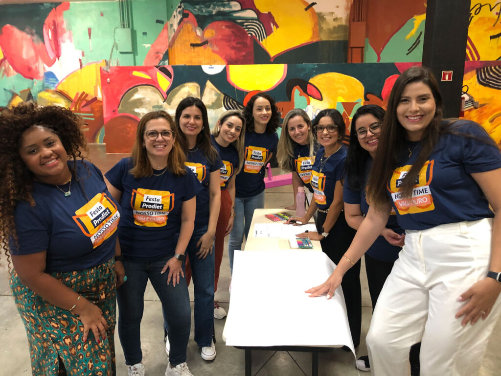 Participantes das Atividades de Desenvolvimento de Equipes da Aldeia Incompany