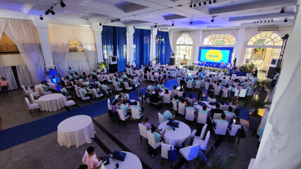 Participantes das Dinâmicas para Eventos Corporativos da Aldeia Incompany